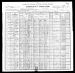 1900 United States Federal Census Record - Somerset, Mercer County, Missouri - Sheet 3 A
