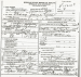 Mary Jane Rockhold Cox Death Certificate