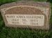 Mary Anna Haering Headstone