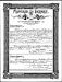 Harry Ignatius Nicholas and Opal Lillian Johnson Marriage Certificate