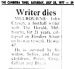 John Craven Death notice