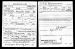 King Fritz Nicholas WWI Registration Card