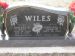 Darrel and Virginia Newquist Wiles Headstone