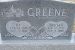 Hy and Loretta Adolph Greene Headstone