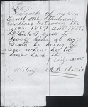 Note from 1865